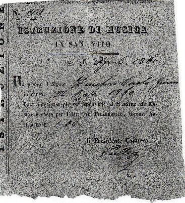 copertina "Istruzione di musica"